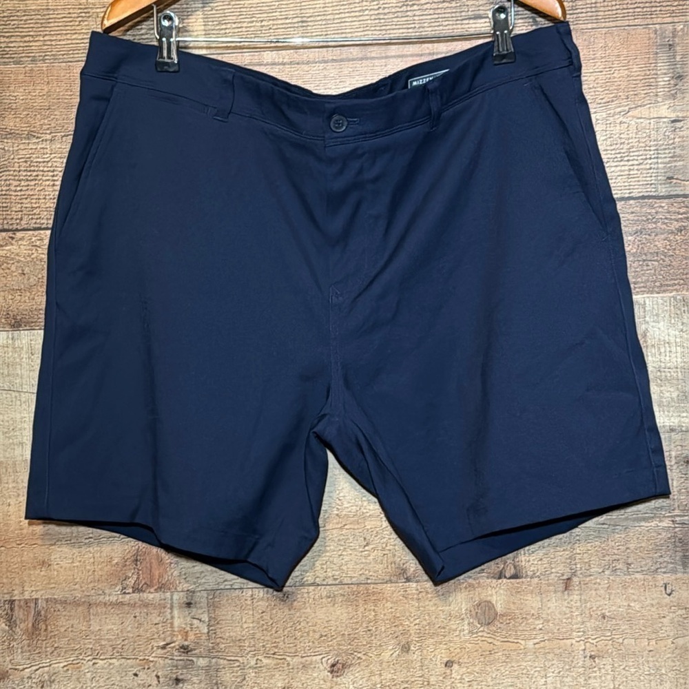 Mizzen+Main Baron Performance Golf Short Navy Blue Men’s size 40 Performance